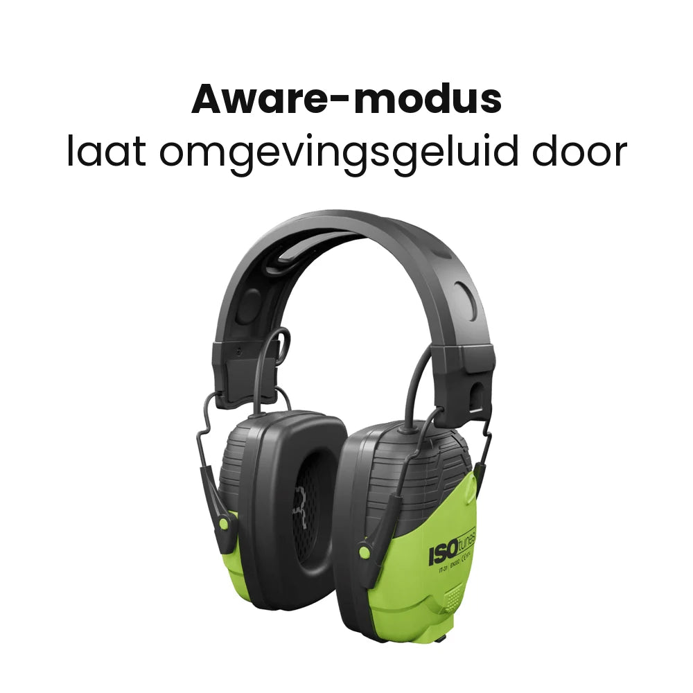 LINK Aware met Aware-modus die omgevingsgeluid doorlaat