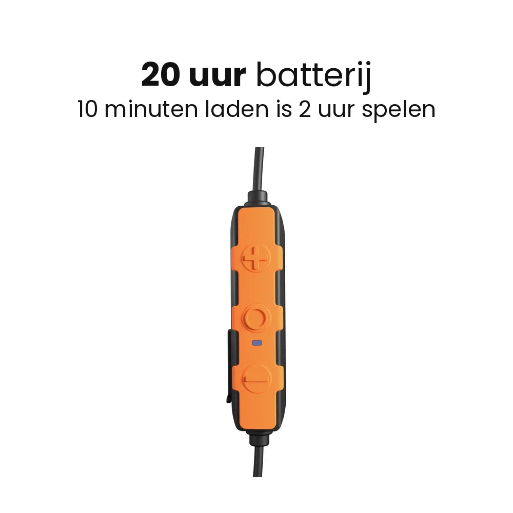 PRO 3.0 met 20 uur batterij, 10 minuten laden is 2 uur spelen