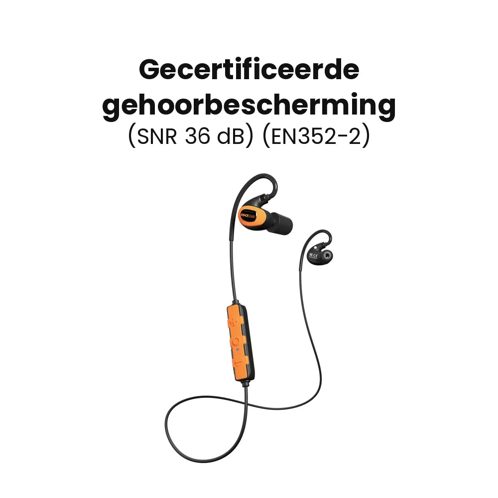 PRO 3.0 EN352-2 gecertificeerd, SNR 36 dB